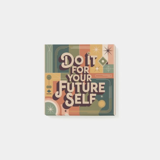 Doe het voor je toekomstige zelf post-it® notes (Voorkant)