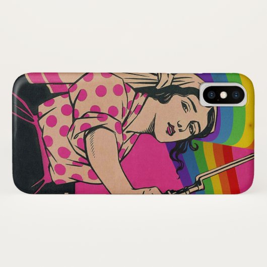  doe het voor je zussen iPhone Case (Achterkant (horizontaal))