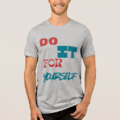 "Doe het voor jezelf – Motiverende Quote T-shirt (Voorkant)