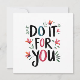 Doe het voor jou kaart