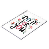 Doe het voor jou notitieboek (Linkerzijde)