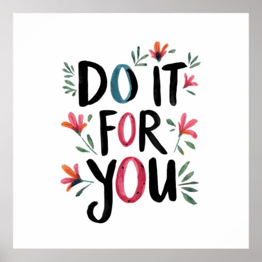 Doe het voor jou poster (Voorkant)