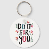 Doe het voor jou sleutelhanger (Voorkant)