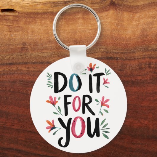 Doe het voor jou sleutelhanger (Achterkant)