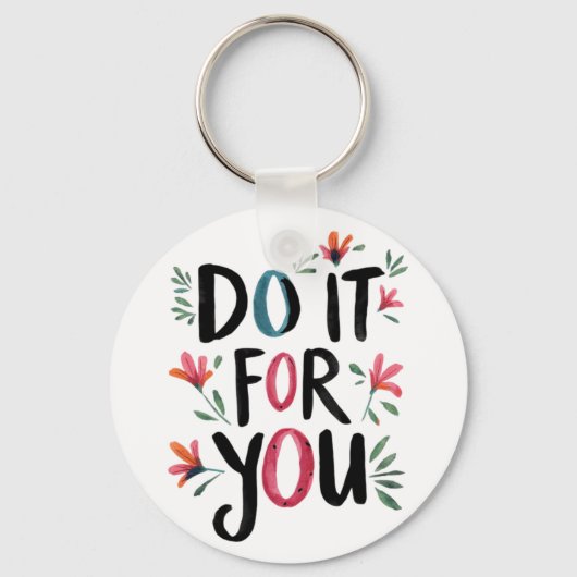 Doe het voor jou sleutelhanger (Achterkant)