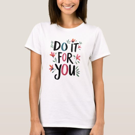 Doe het voor jou t-shirt (Voorkant)