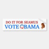 Doe het voor Seamus bumper sticker (Voorkant)
