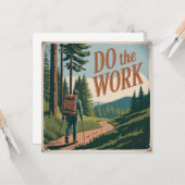 Doe het Werk Kaart (Voorkant / Achterkant in situ)