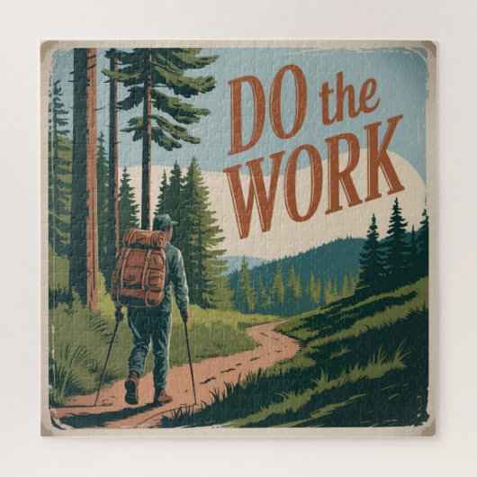 Doe Het Werk Legpuzzel (Verticaal)