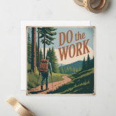 Doe Het Werk Notitiekaartje (Voorkant / Achterkant in situ)