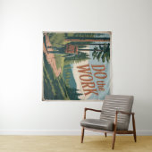Doe Het Werk Wandkleed (In Situ (horizontaal))