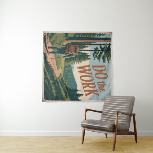 Doe Het Werk Wandkleed (In Situ (horizontaal))