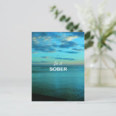 Doe het zacht briefkaart (Staand voorkant)