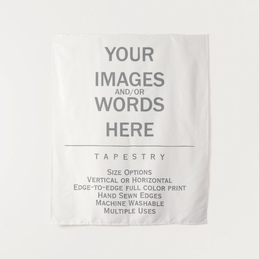 Doe-het-zelf - 127 x 152 cm wandkleed (Voorkant)