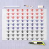 Doe-het-zelf 3 Kleuren Hommeltekening #1 Tissuepapier (Craft)