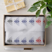 Doe-het-zelf 3 Kleuren Hommeltekening #1 Tissuepapier (Geschenk)