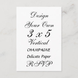 Doe-het-zelf 3 x 5 CHAMPAGNE Fijne Papier