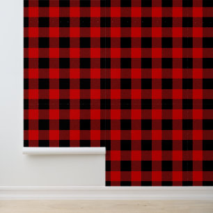 Doe-het-zelf achtergrondkleur Buffalo Check Plaid Behang
