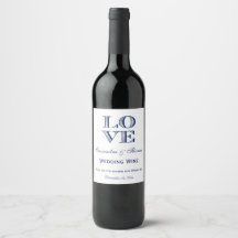 Doe-het-zelf-achtergrondkleur Navy Blue LOVE-tekst