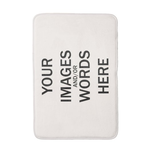 Doe het zelf - Bath Mat Medium 20 x 30 inch (Voorkant Verticaal)