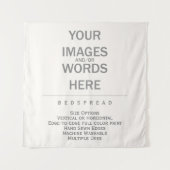 Doe-het-zelf - Bedspread 57" x 57" / Wandkleed (Voorkant)