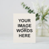 DOE HET ZELF ~ Briefkaart / RSVP-kaarten (Staand voorkant)