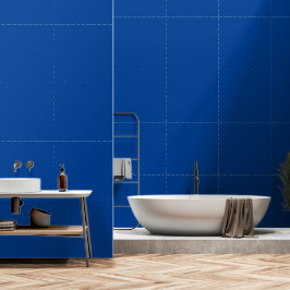 Doe-het-zelf Darck Blauw Simple Authority® Behang