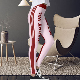 Doe-het-zelf dier huisdier vrienden gelukkig Valen Leggings