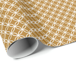 Doe-het-zelf elke kleur/Witte Aziatische overlappe Cadeaupapier