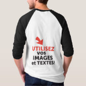 doe-het-zelf-fransDruk je ontwerpen af in het T-shirt (Achterkant)