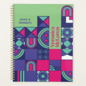 Doe-het-zelf Geometrische Planner: Creëer Je Eigen Planner (Voorkant)