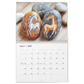 Doe-het-zelf geschilderde stenen – Creatieve kunst Kalender (Mar 2027)