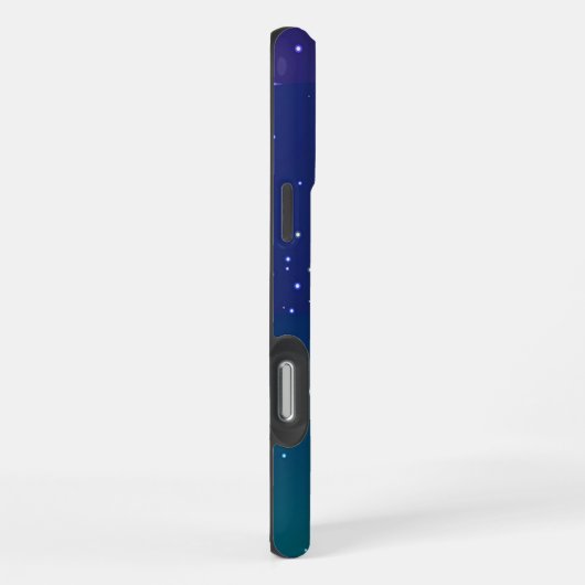 Doe-het-zelf-gradiënt zakelijk logo QR-code iPhone Hoesje (Rechterkant)