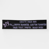 Doe-het-zelf Halloween-spandoek - op maat gemaakte Spandoek (Horizontaal)