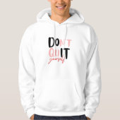 Doe het zelf hoodie (Voorkant)