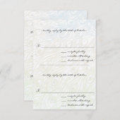 Doe-het-zelf Je Snijdt & Scoort Verlovingskaart Hu RSVP Kaartje (Voorkant / Achterkant)