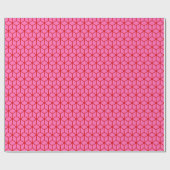 Doe-het-zelf Kleur Kubussen Groot SV Heet Roze Roo Cadeaupapier (Vlak)