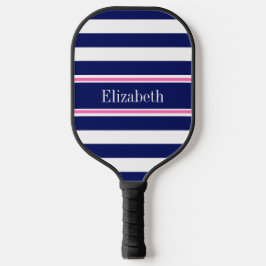 Doe-het-zelf kleuren Blauwe Strepen Blauwe Roze Li Pickleball Paddle