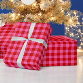 Doe-het-zelf kleuren Buffalo Plaid Tartan SM SV Ro Cadeaupapier