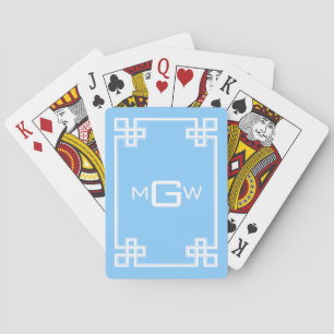 Doe-het-zelf Kleuren Fancy Griekse Sleutel 3I S He Pokerkaarten