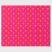 Doe-het-zelf Kleuren Fleur de Lis Lys Groot SV Fra Cadeaupapier (Vlak)