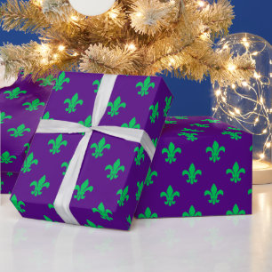 Doe-het-zelf kleuren Fleur de Lis Lys Groot SV Paa Cadeaupapier