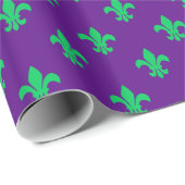 Doe-het-zelf kleuren Fleur de Lis Lys Groot SV Paa Cadeaupapier (Rol Hoek)