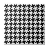 Doe-het-zelf kleuren Houndstooth ruitpatroon Tegeltje (Voorkant)
