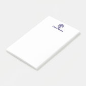 Doe-het-zelf Kleuren Keltische Knoop Boom des Leve Post-it® Notes (Schuin)
