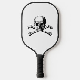 Doe-het-zelf Kleuren Piraat Schedel & Gekruiste Bo Pickleball Paddle