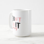 Doe het zelf koffiemok (Voorkant links)