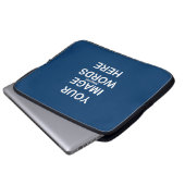 Doe het zelf - laptophoes van 15-17 inch laptop sleeve (Voorkant onderkant)