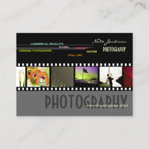 Doe-het-zelf mini portfolio, fototemplate visitekaartje