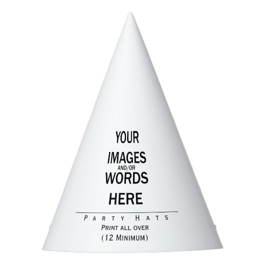 Doe het zelf - partijgebonden Petten Feesthoedjes (Voorkant)